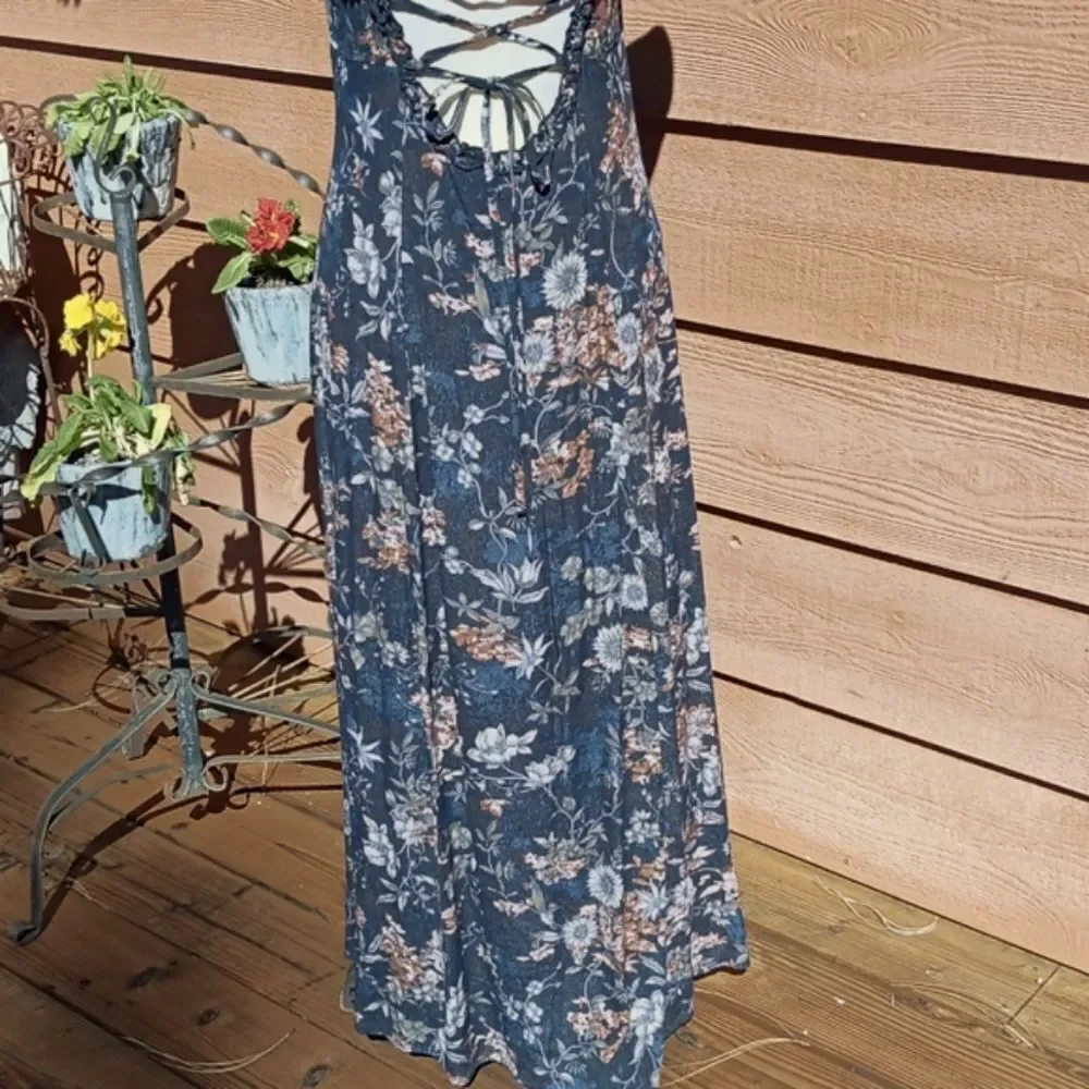 Design Forum Urban Outfitters Floral Midi/Maxi Dress. Coastal Cowgirl, Festival - Picture 8 of 10